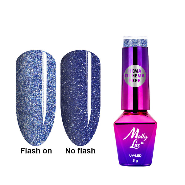 Trajni lak Molly Lac 617 - Metal Rain - Flashing Lights
