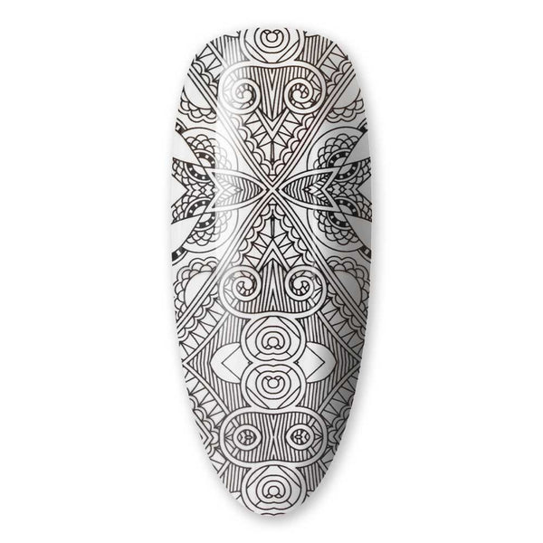 Nail art Transfer Folija - 80 cm - Black 9