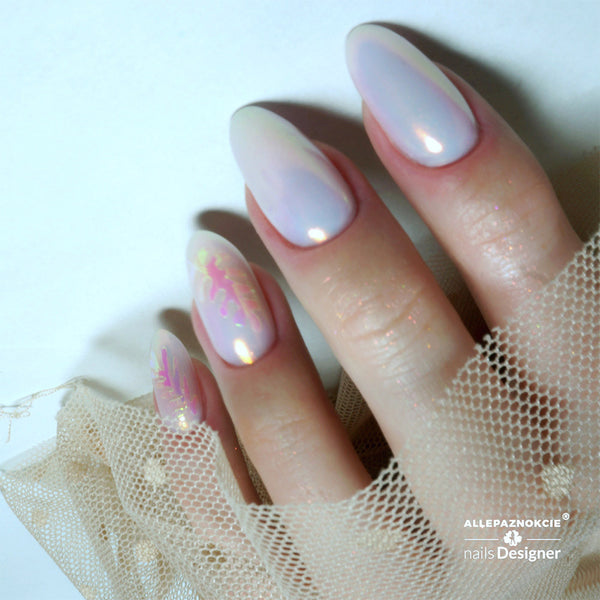 Nail art - Aurora effect Glow no.4