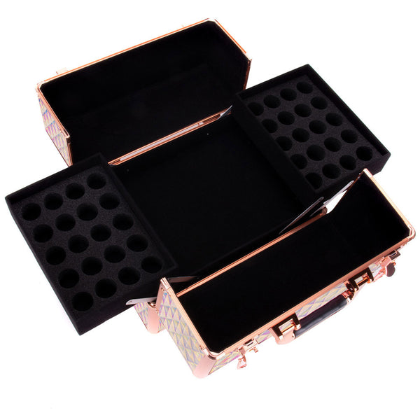 Kozmetički kofer XL - Golden K107-7H