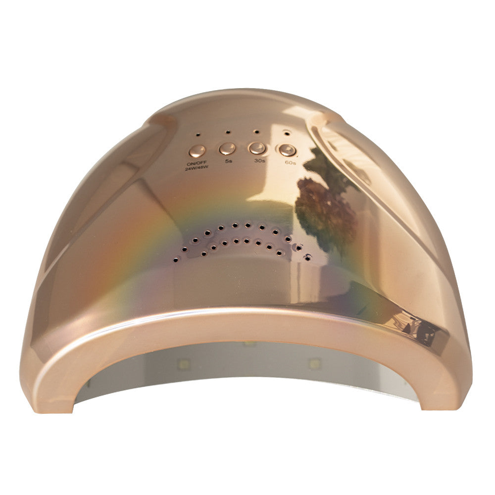 Lampa UV/LED s odvojivom bazom 30 LED, 48W - HOLO GOLD