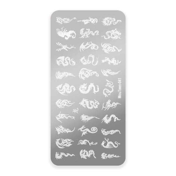 Šablona za nail art 041