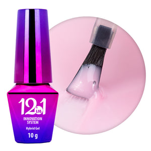 12 u 1 Baza, Top - Candy Pink Molly Lac - 10 ml