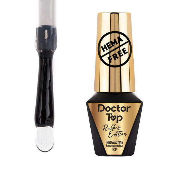 Top coat Molly Lac Doctor Top Rubber edition - 10 ml