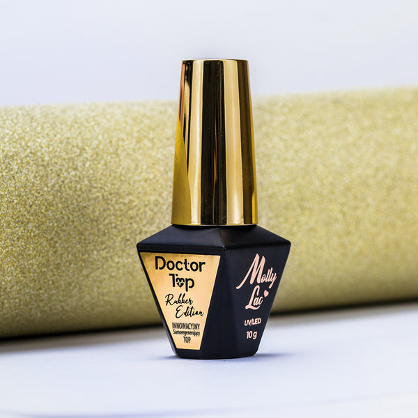 Top coat Molly Lac Doctor Top Rubber edition - 10 ml