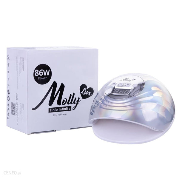 Lampa UV/LED 86W MollyLux Holo Infinity - SILVER
