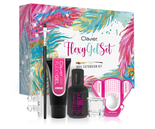 Flexy (akril) Gel Set - bijeli