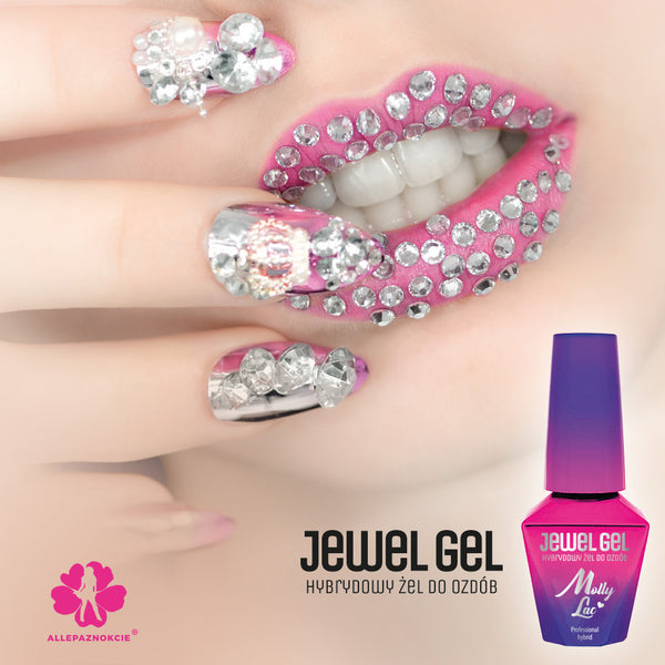 Ljepilo za cirkone Jewel Gel Molly Lac - 10 ml