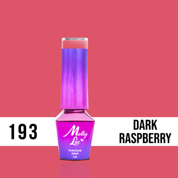 Trajni lak Molly Lac Hearts & Kisses - 193 Dark Raspberry