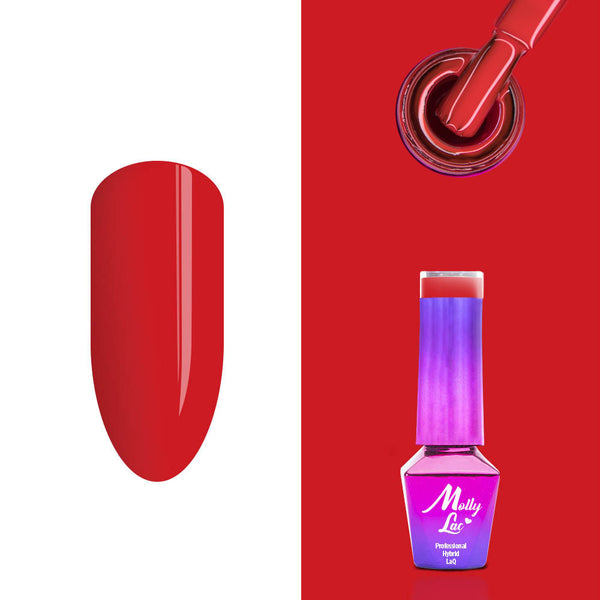 Trajni lak Molly Lac Hearts & Kisses - 196 Ruby Ring