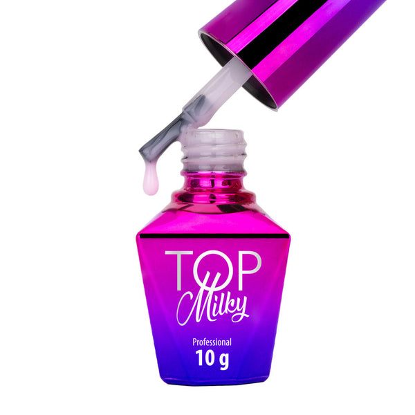 Milky top coat Molly Lac - Daisy - 10 ml - Hema/di-Hema free