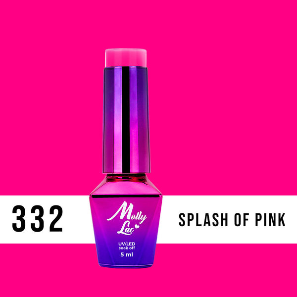 Trajni lak Molly Lac - 332 Splash of Pink