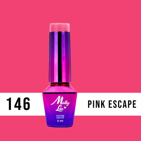 Trajni lak Molly Lac - 146 Pink Escape NEON