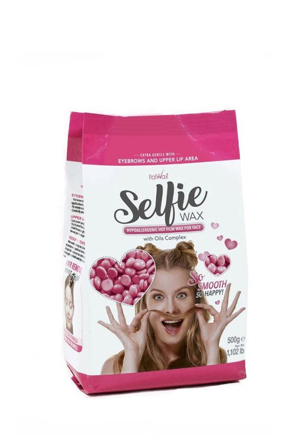 ITALWAX Selfie vosak za depilaciju lica bez traka - 500 gr.