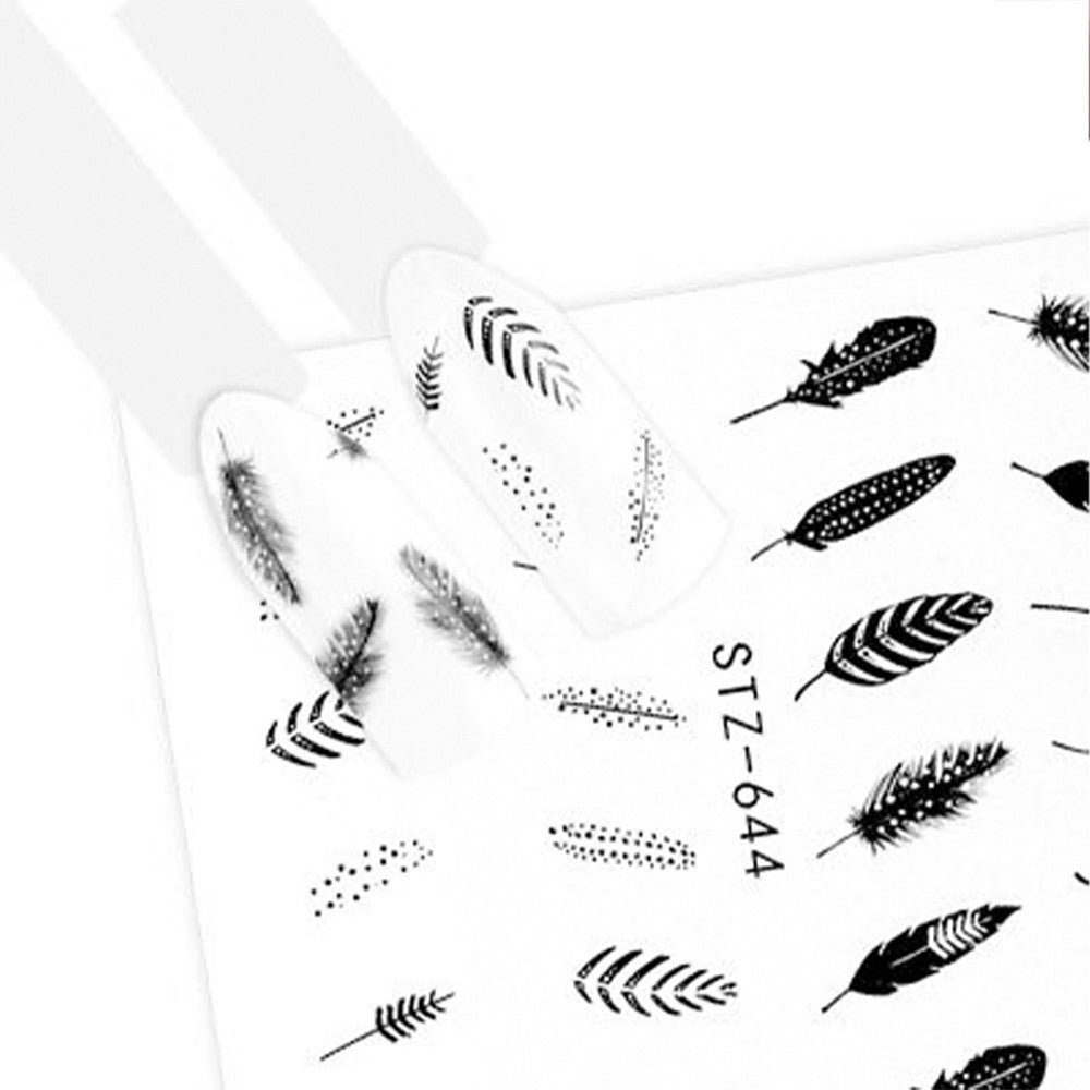 Nail art vodene naljepnice - 644