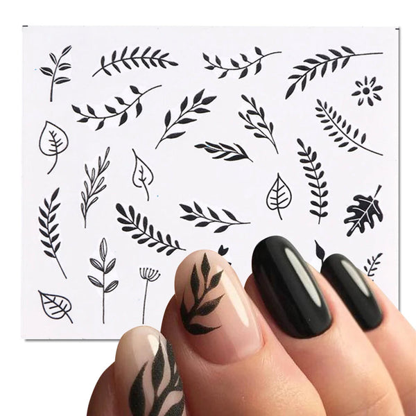 Nail art vodene naljepnice - STZ-810